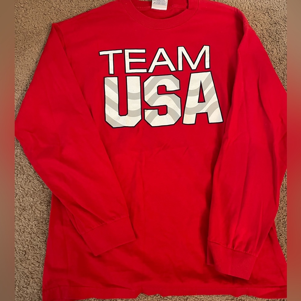 Team USA Long Sleeve Tshirt
